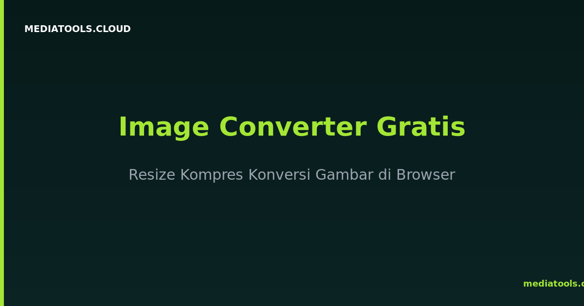 Cara Kompres & Konversi Gambar Online Gratis — JPG, PNG, WebP Tanpa Kehilangan Kualitas
