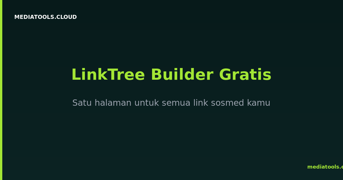 Cara Membuat Link in Bio Gratis — Satukan Semua Link Sosial Media dalam 1 Halaman