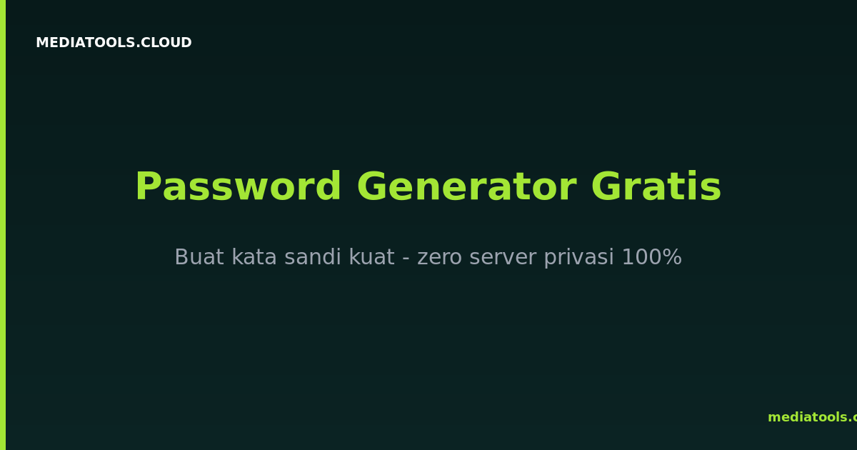 Cara Membuat Password yang Kuat dan Aman — Hindari Akun Diretas